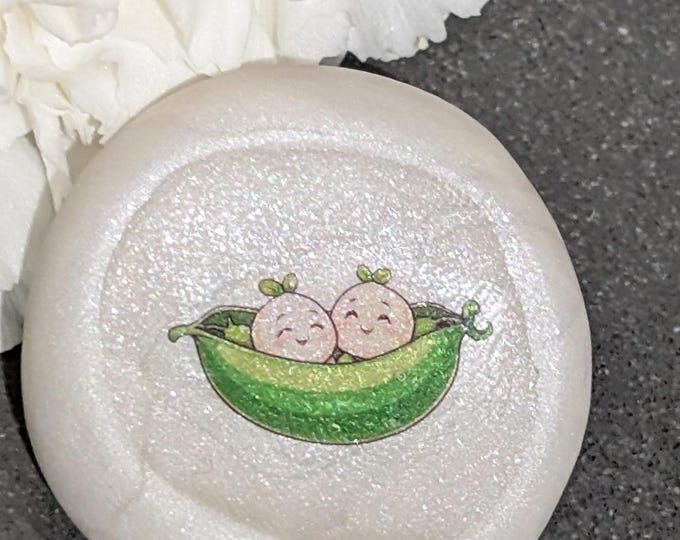 Featured listing image: Two Peas in a Pod Pearl Nug: Fidget Worry Stone