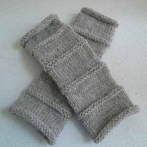 KNITTING PATTERN/ OSLO/ Fingerless Gloves for Men/Boys Quick Knit Gloves/Mens Glove Pattern/Mens Knitting Patterns/Simple ModernGloveEasy image 4