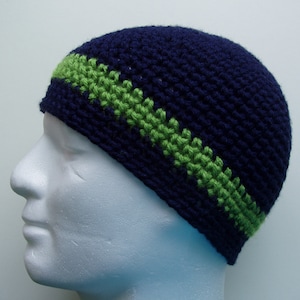 CROCHET PATTERN/TONI Easy Crochet Beanie for Men/Man Crochet Beanie Pattern/Striped Crochet Beanie/Simple Modern Crochet Hat/MansCrochet Hat