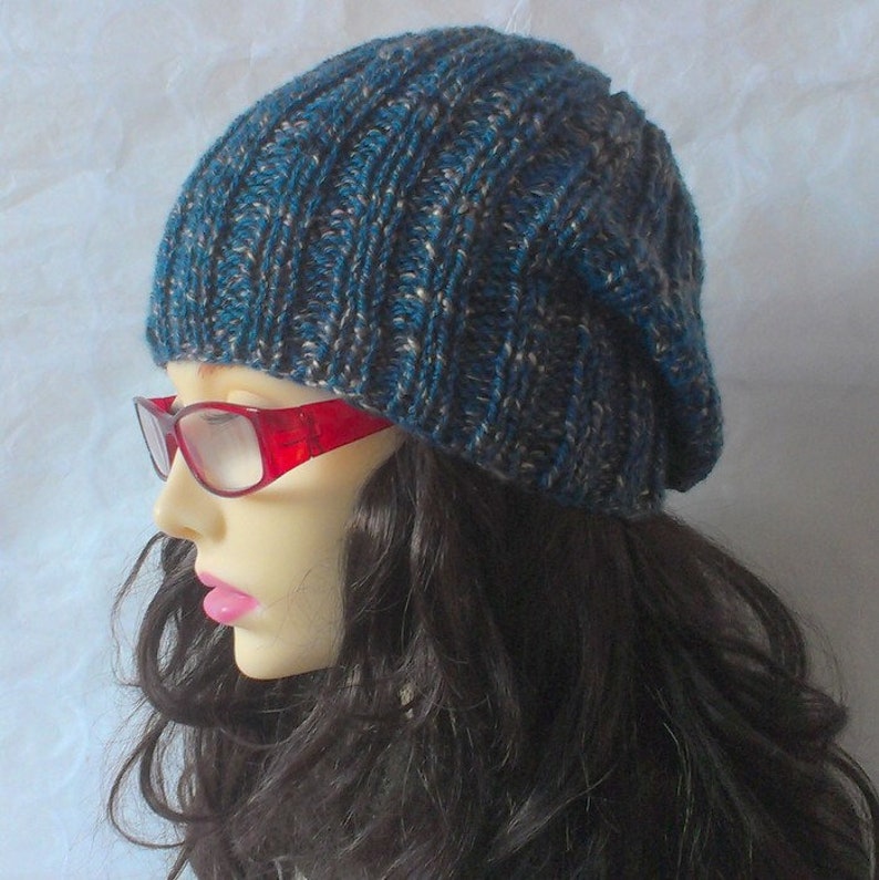 Teen Boys Hat Pattern Simple Beanie KNITTING PATTERN Easy ...