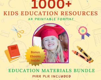 Vorschul Arbeitsblätter Bundle Kindergarten Bildung Druckbare Aktivität Alphabet Schreiben Math Flashcards Kinder Journals