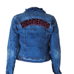 Patches personalizados para jaquetas, patch de arco bordado, patch de balancim para passar a ferro, patch traseiro personalizado para personalizar jaquetas e robes de madrinhas