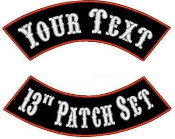 Custom Iron on Back Patches for Jackets * Personalize Your Jean Jacket, Biker Jacket