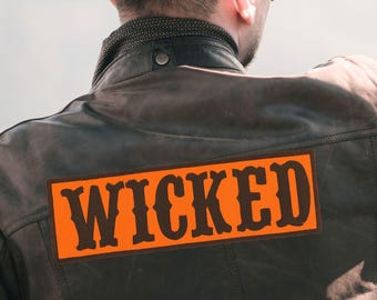 Custom Embroidered Name Patch – Iron-On  / Sew-On for Jackets, Vests, Backpacks & Personalized Gifts