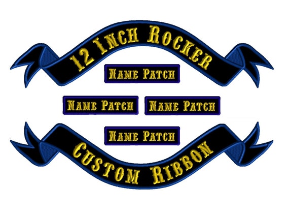 Custom Patches for Jackets Custom Iron on Patches Large 