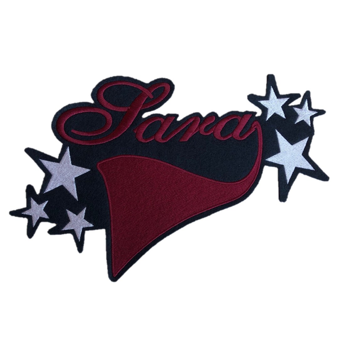 Custom Patches for Jackets Custom Back Patch embroidered Iron on Names