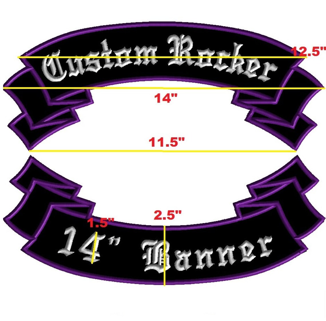 Large Back Patch Custom Back Patch Rocker Patch Etsy