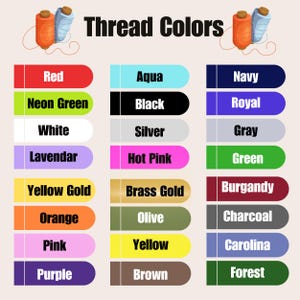 Parche de nombre personalizado: aplique termoadhesivo bordado para chaqueta imagen 6
