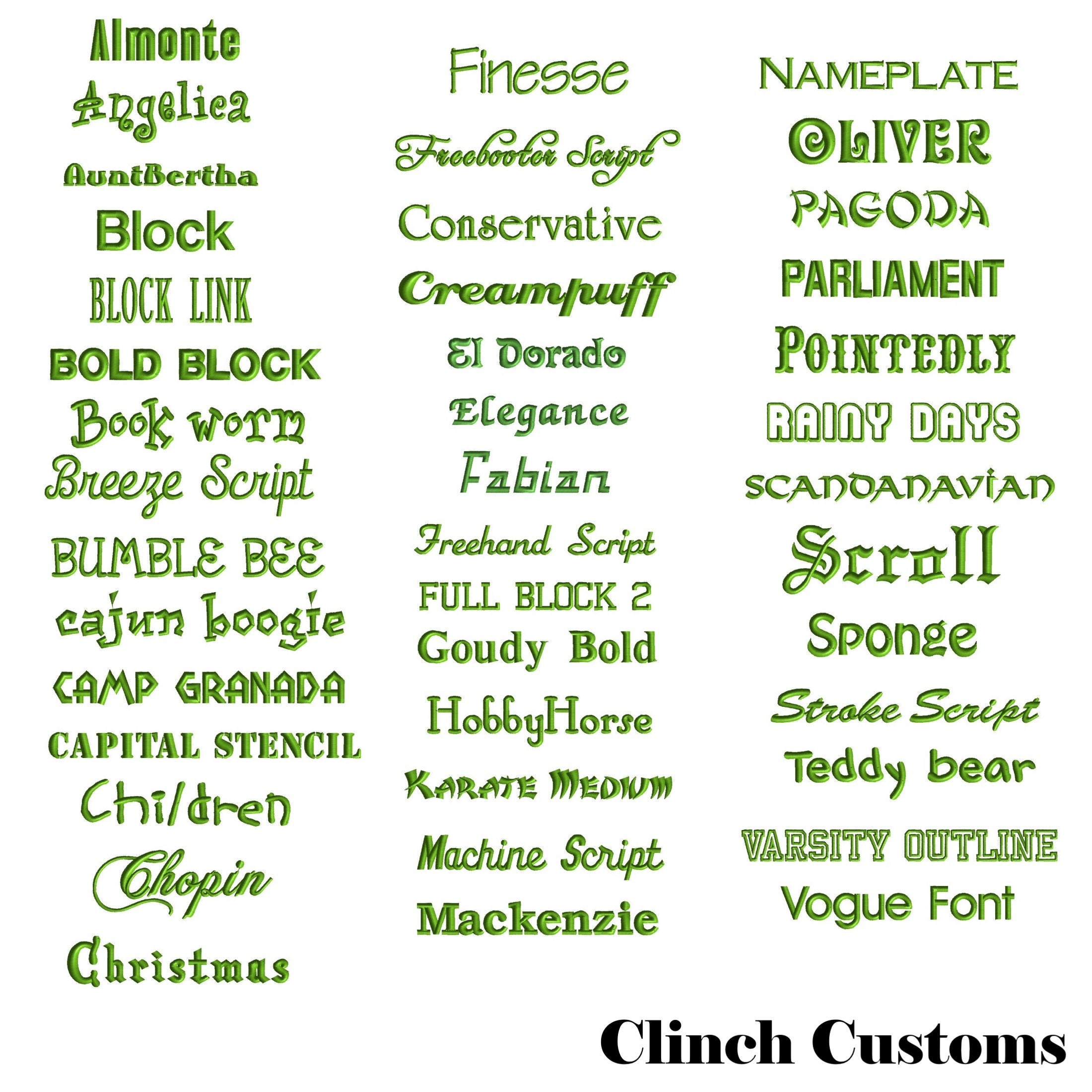 Clinch customs