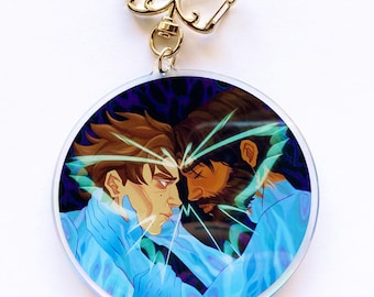 Jayvik Butterfly Keychain 3" | Jayce Talis & Viktor, Arcane, League of Legends, LoL