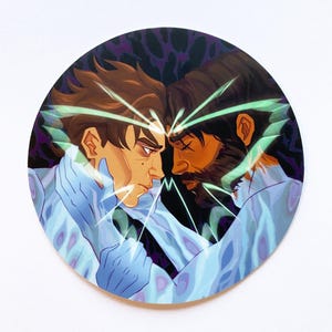 Arcane Jayvik Sticker | 4&quot;x4&quot; Arcane League of Legends Jayce & Viktor