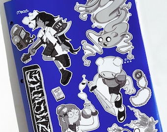 Adventure Time Sticker Sheet