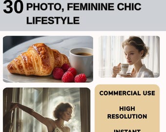 Stock Images: Chic Lifestyle Photos for Branding (PNG, Digital Download)
