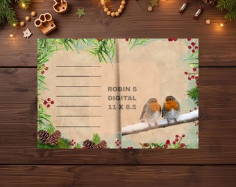 ROBIN DESIGN 5 – Strona w linie do dziennika śmieci (pobranie cyfrowe)