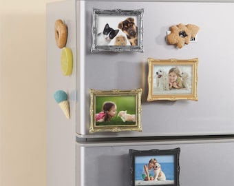 Mini Photo Frame Refrigerator Magnets,Personalized Photo Fridge Magnet,Wedding Gift for Her, Frame Decor, Mother's Day Gift,Gifts for Mom