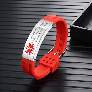 ID Bracelet Wristband For Running Cycling Or Outdoor Sports. Hi Viz