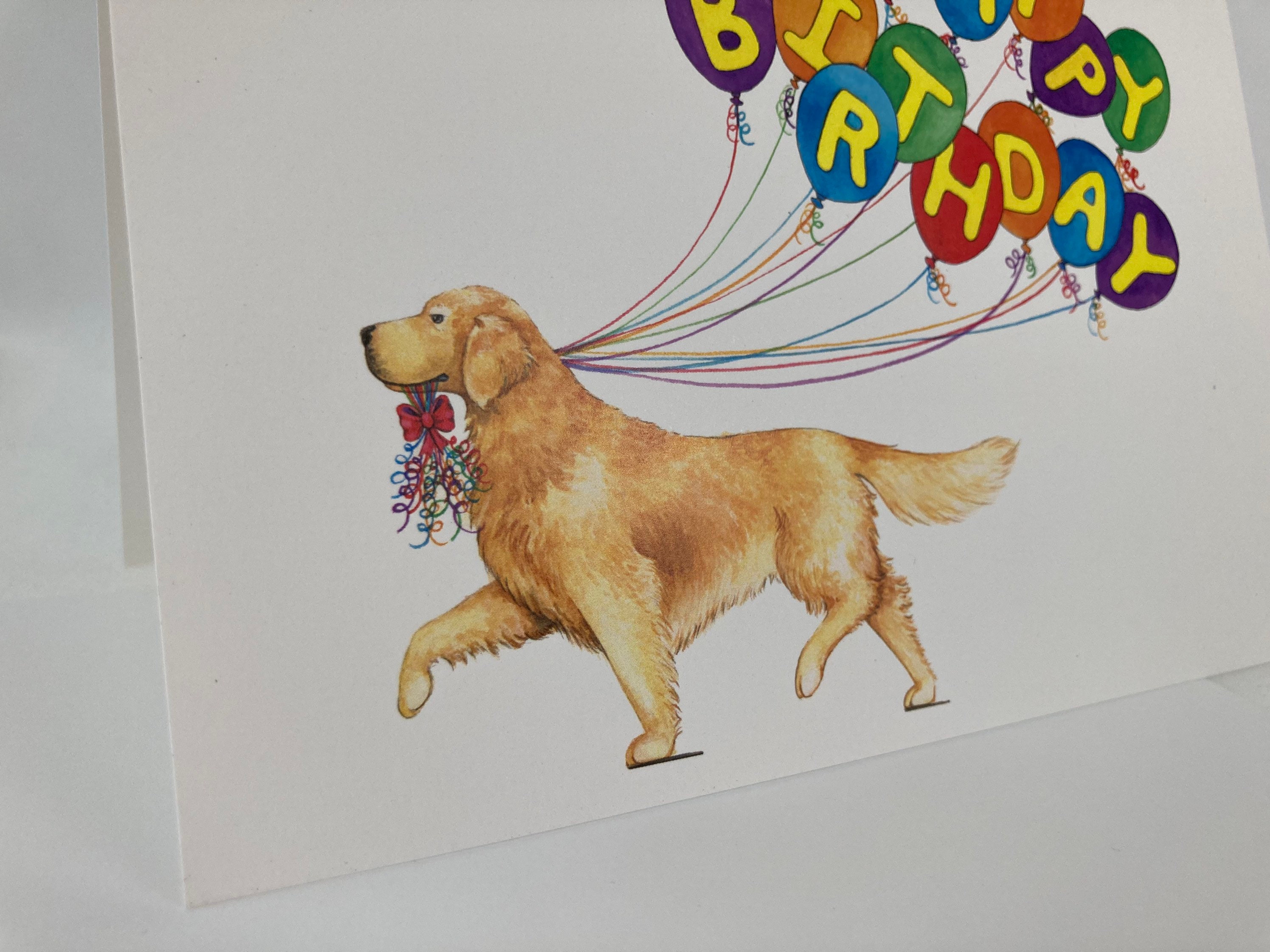 Golden Retriever Happy Birthday Card - Etsy Österreich, image size:2992x2244
