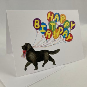Carte Joyeux anniversaire Terre-Neuve
