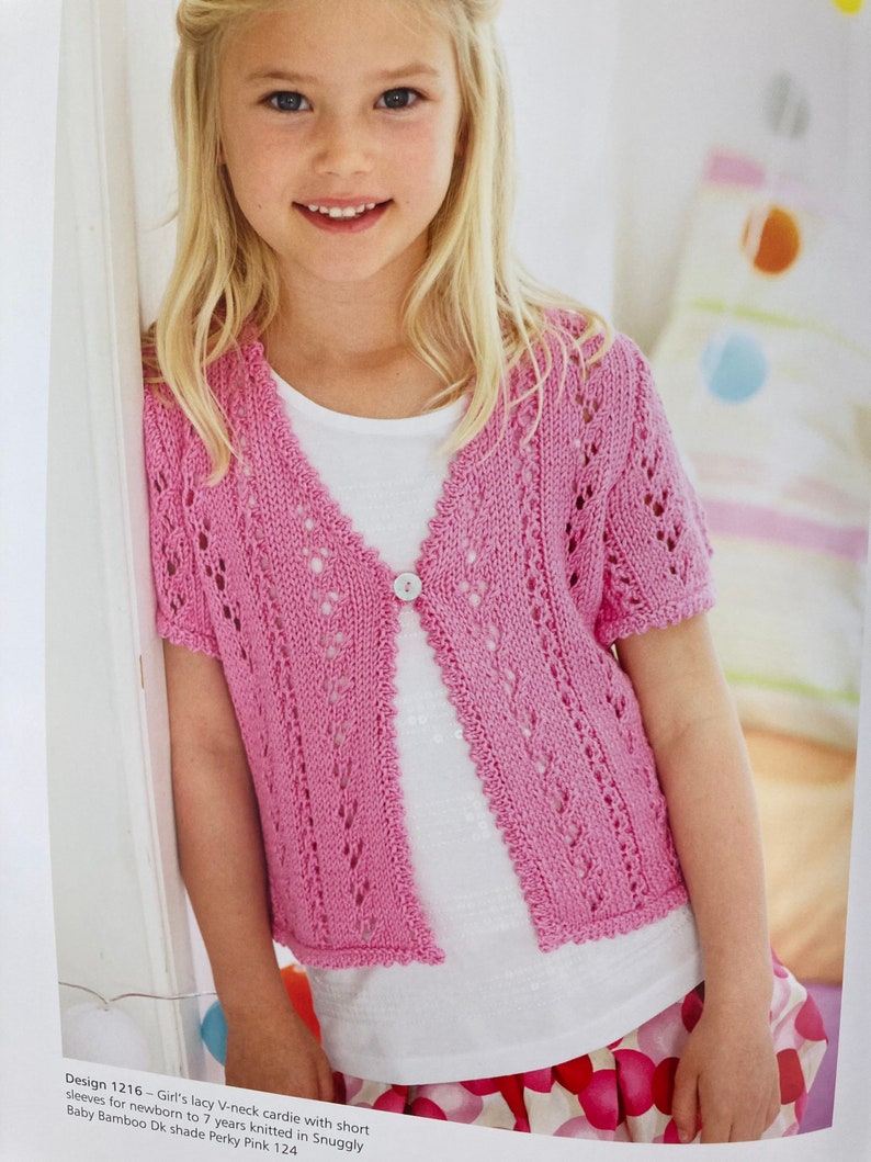 Sirdar Jumping Jellybeans knitting pattern book image 9