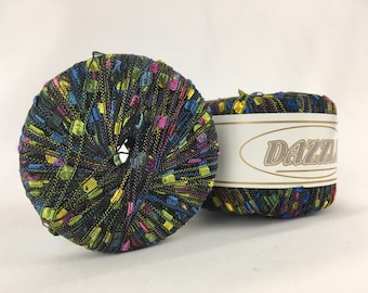 Dazzle Ladder Yarn - jewel tones