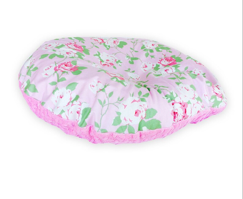 NEWBORN LOUNGER BOPPY Cover / Zipper closure/ Roses cotton Etsy