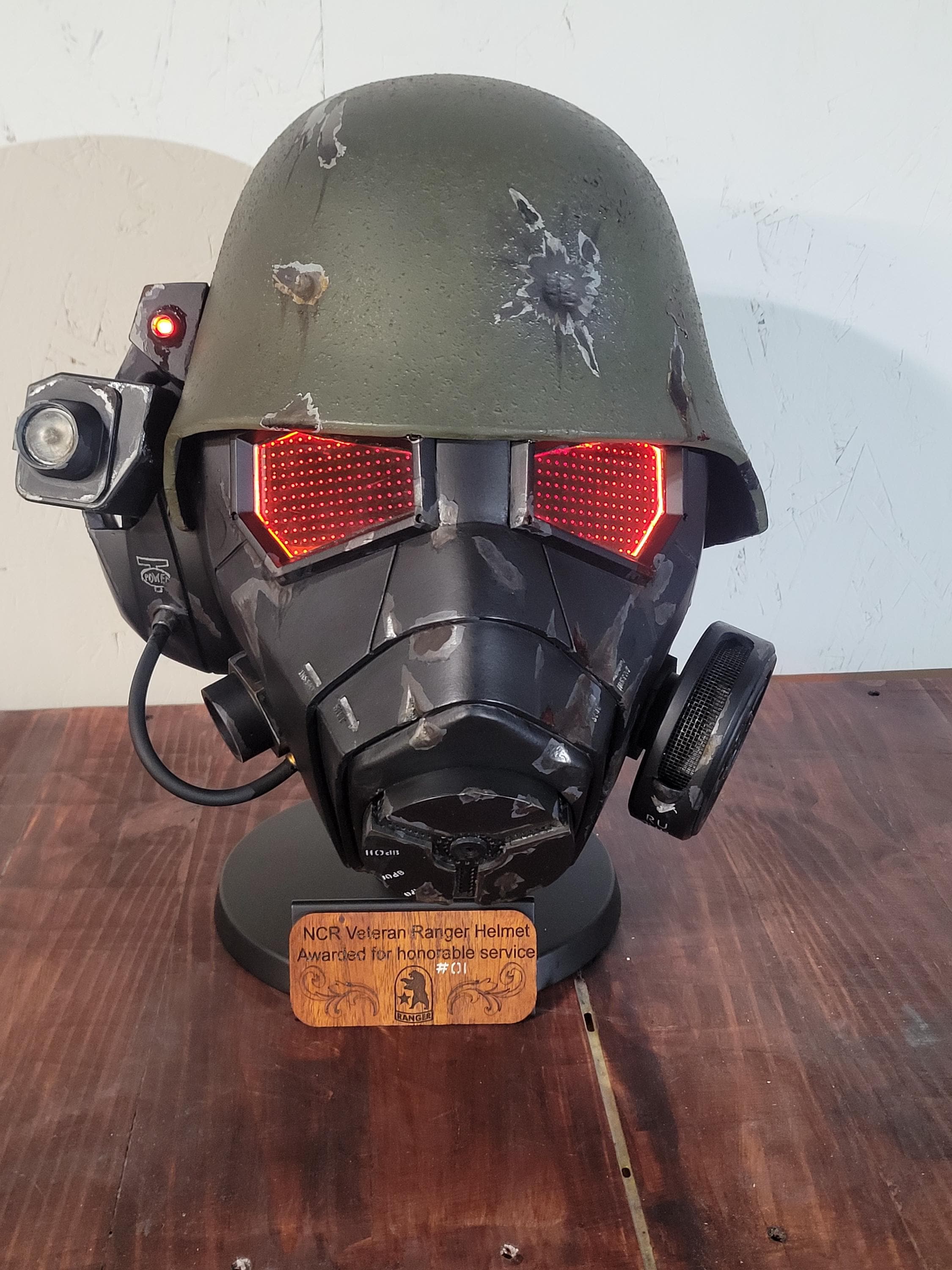 NCR レンジャー ヘルメット (Fallout New Vegas にインスパイア