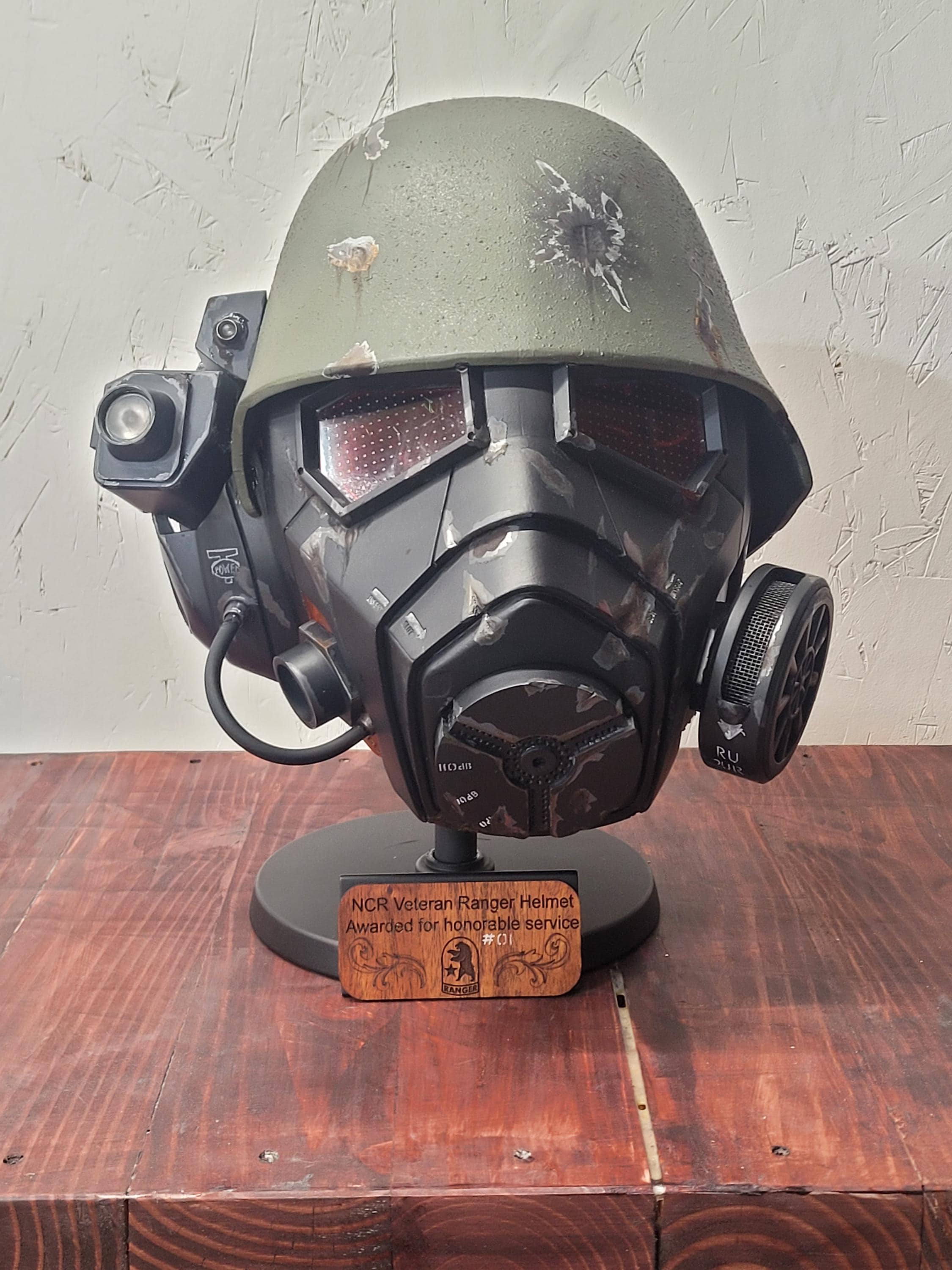 NCR レンジャー ヘルメット (Fallout New Vegas にインスパイア