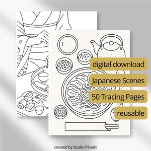 Japan Tracing Book
