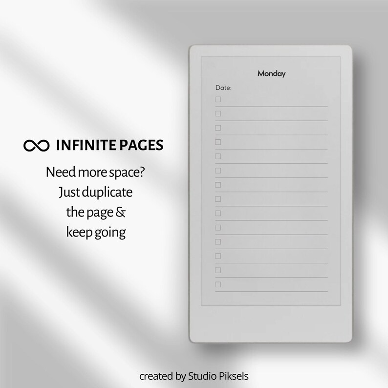 Task Planners for Remarkable Paper Pro Move: to Do List Templates, Task ...