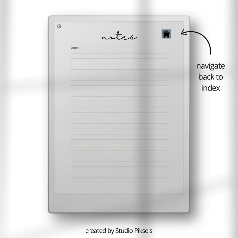 Hyperlinked Notebook Bundle for reMarkable Paper Pro