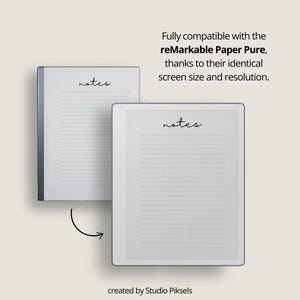 2026 Self Care Planner for reMarkable 2: Wellness Journal With Calendars, Trackers, Vision Boards and Monthly Planning Pages image 3