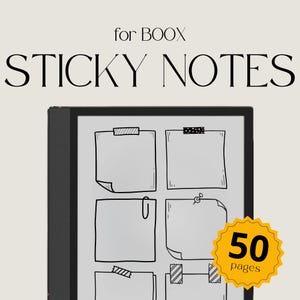 Post-it per BOOX Note, Post-it Notebook per BOOX, Modelli per Onyx Boox, Post-it per BOOX Note, Note digitali E-Ink
