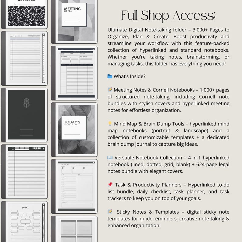 Full Shop Access to Kindle Scribe Collections