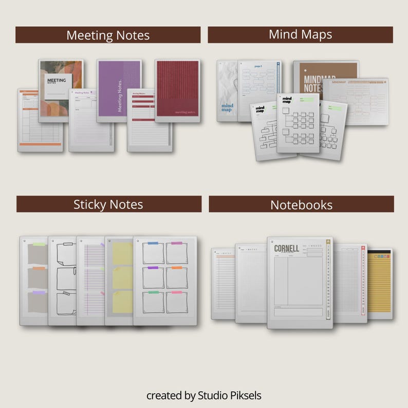 Full Shop Access to reMarkable Paper Pro Collections | Ultimate Planner, Notebook & Templates Bundle