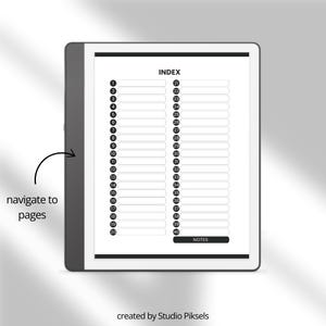 Hyperlinked Cornell Notes for Kindle Scribe, Kindle Scribe Notebook ...