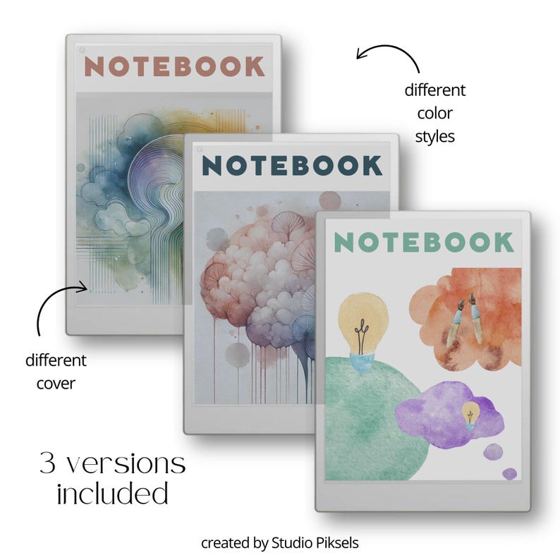 Hyperlinked Notebook Bundle for reMarkable Paper Pro