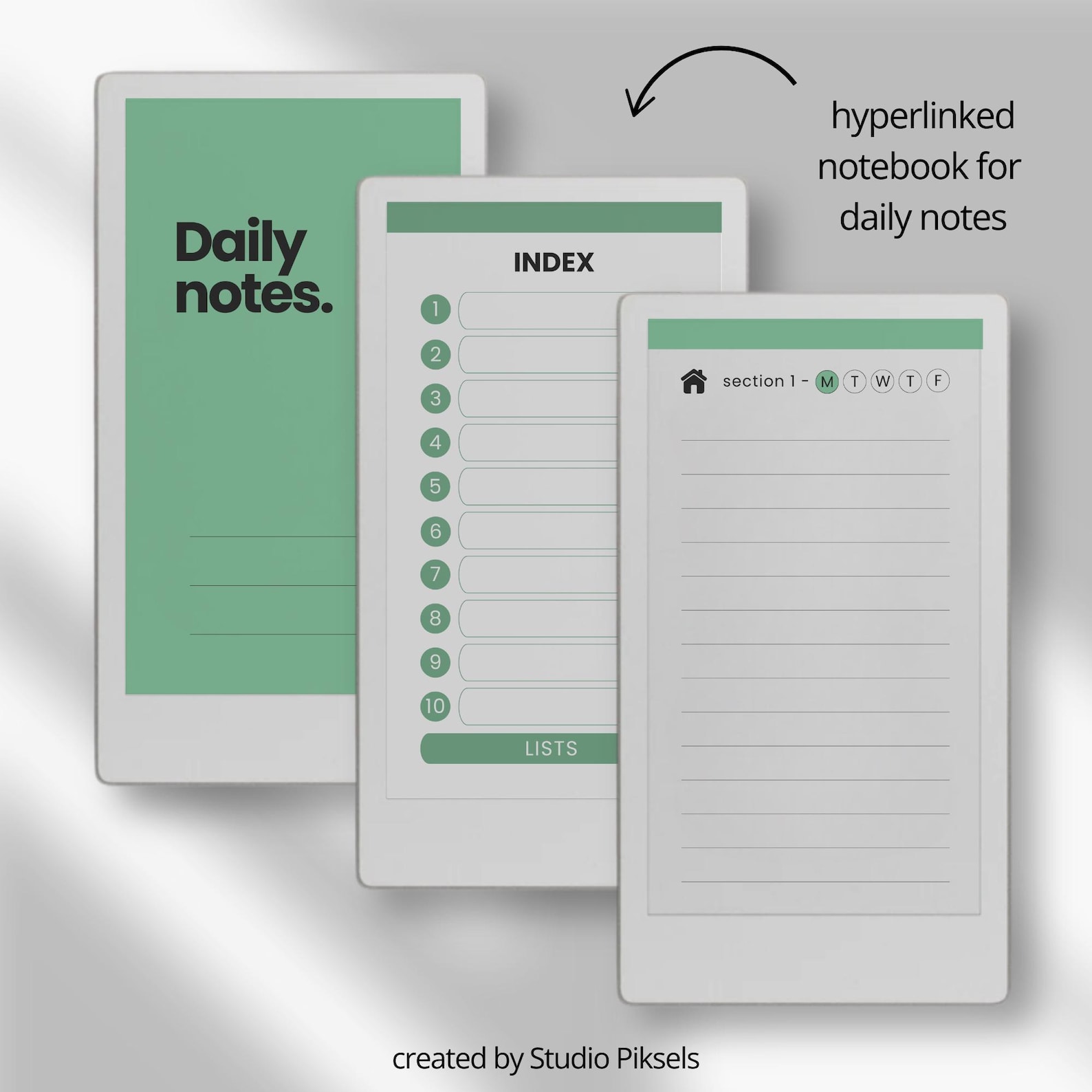 Starter Bundle for Remarkable Paper Pro Move: Notepads, Task Lists ...