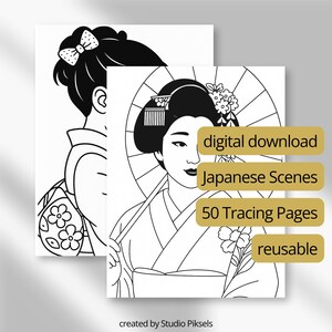 Japan Tracing Book