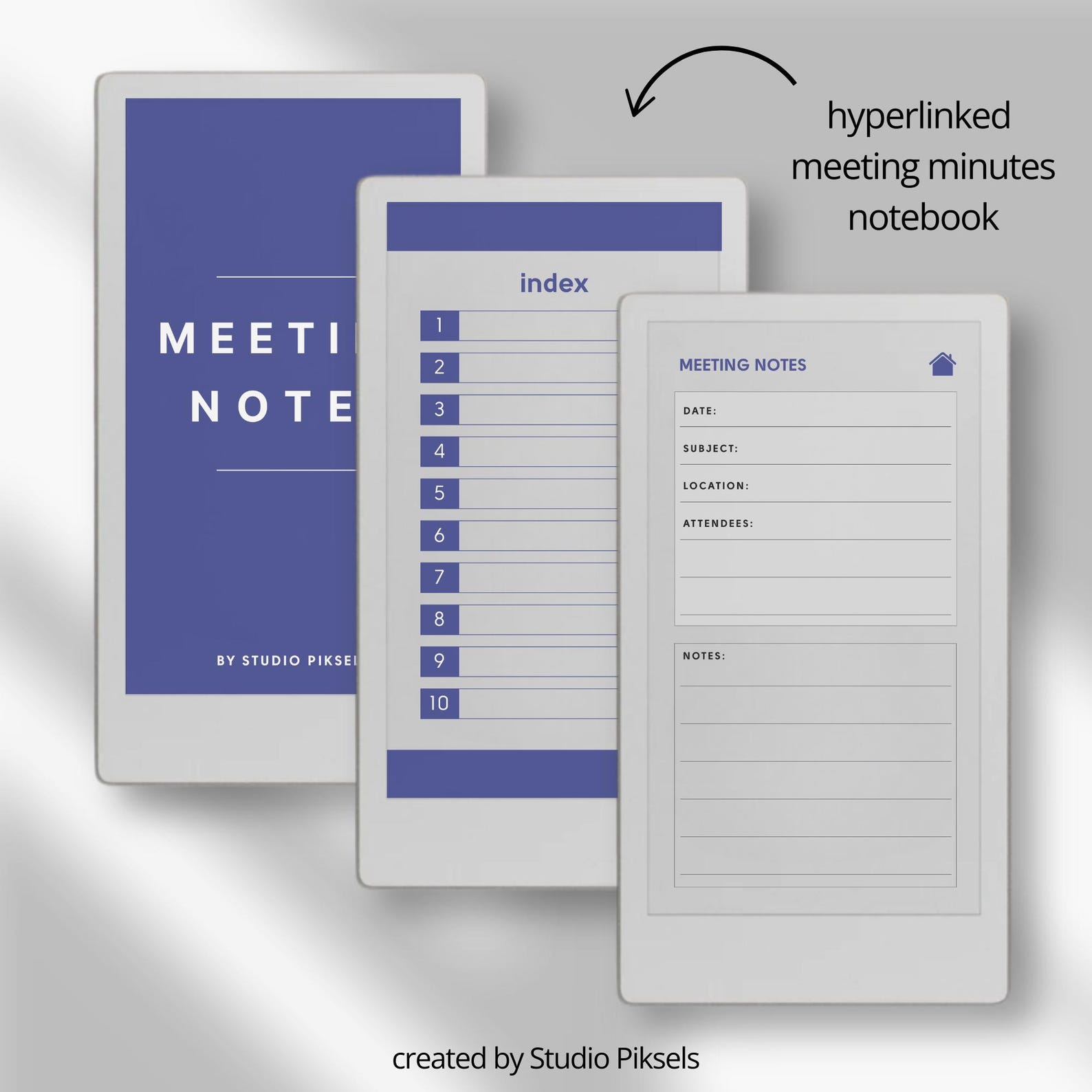 Starter Bundle for Remarkable Paper Pro Move: Notepads, Task Lists ...