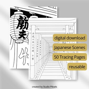 Japan Tracing Book