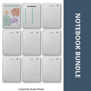 Hyperlinked Notebook Bundle for reMarkable Paper Pro