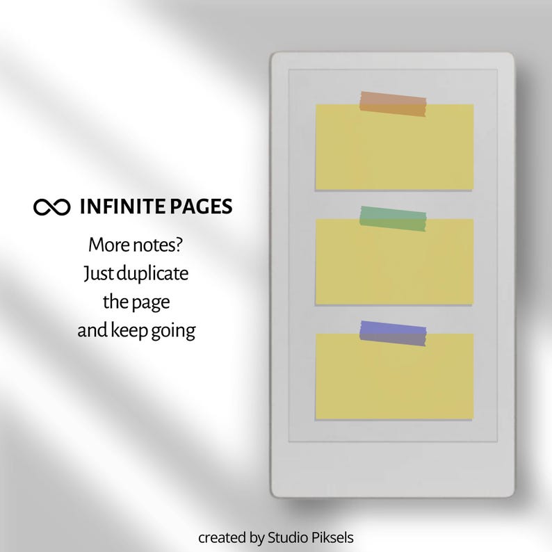 Sticky Notes Bundle for Remarkable Paper Pro Move: 15 Memo Notebook ...
