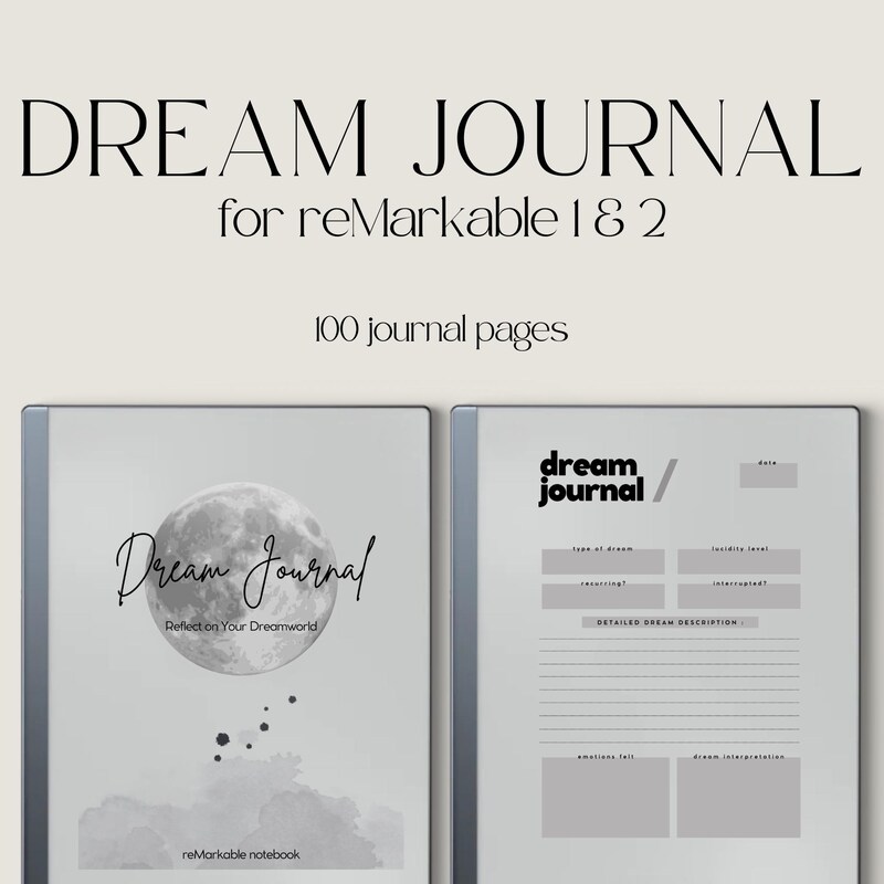 Dream Journal - Etsy