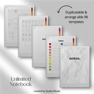 Business Bundle for reMarkable Paper Pro, Productivity Templates, Work Planner for reMarkable Paper Pro, Template Bundle, Business Planner