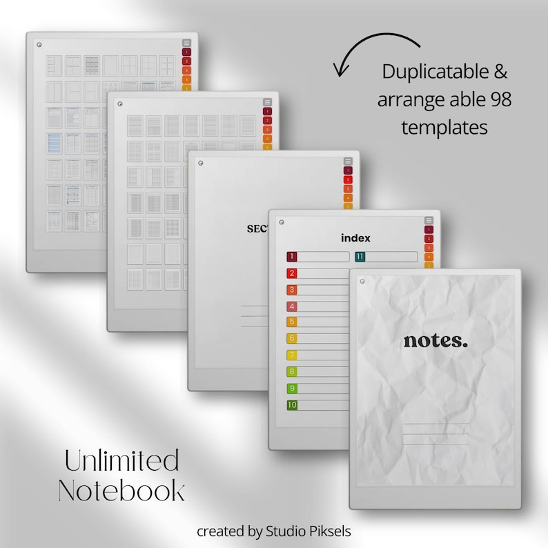 Business Bundle for reMarkable Paper Pro, Productivity Templates, Work Planner for reMarkable Paper Pro, Template Bundle, Business Planner