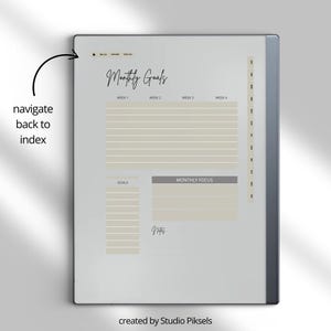 2026 Self Care Planner for reMarkable 2: Wellness Journal With Calendars, Trackers, Vision Boards and Monthly Planning Pages
