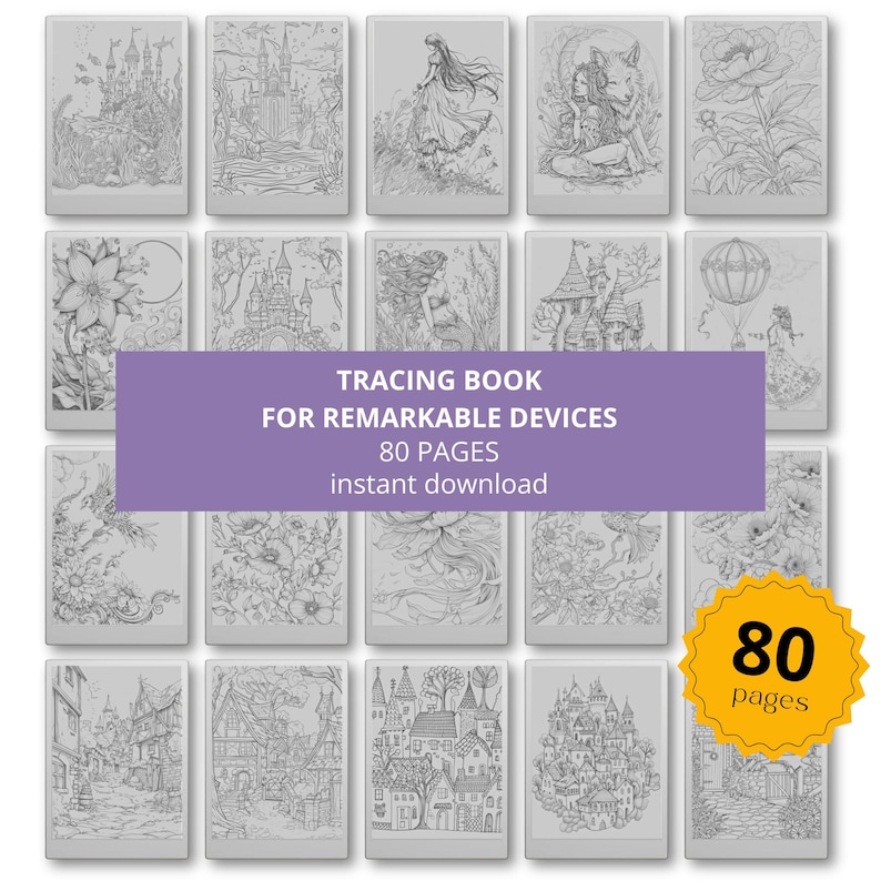 Magical Tracing Book for reMarkable Paper Pro