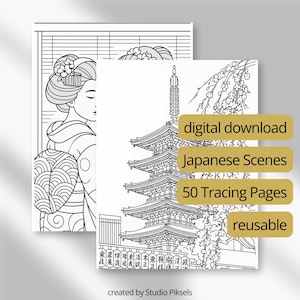 Japan Tracing Book