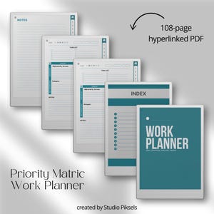 Business Bundle for reMarkable Paper Pro, Productivity Templates, Work Planner for reMarkable Paper Pro, Template Bundle, Business Planner