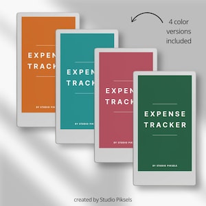 Expense Tracker Notebook for reMarkable Paper Pro Move: Hyperlinked Budget Planner, Financial Planner, Money Planner & Savings Planner